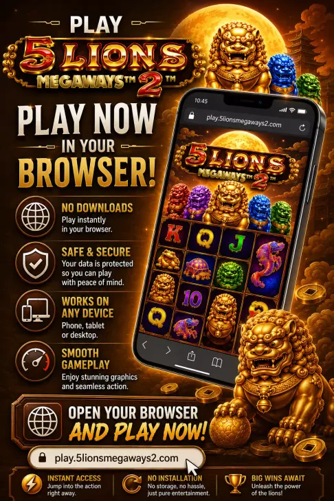 Download 5 Lions Megaways 2 Browser EN 2