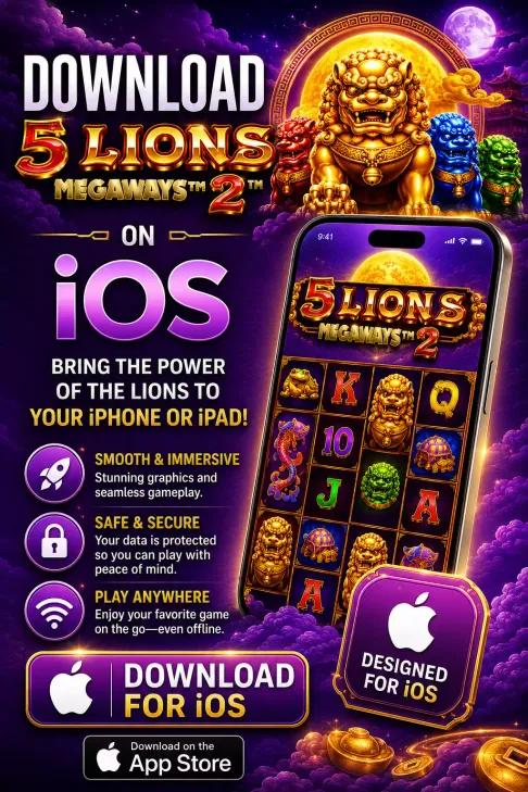 Download 5 Lions Megaways 2 EN IOS 3